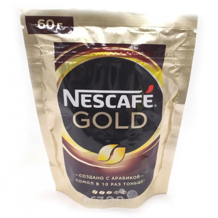 Кофе NESCAFE GOLD м/у 60гр