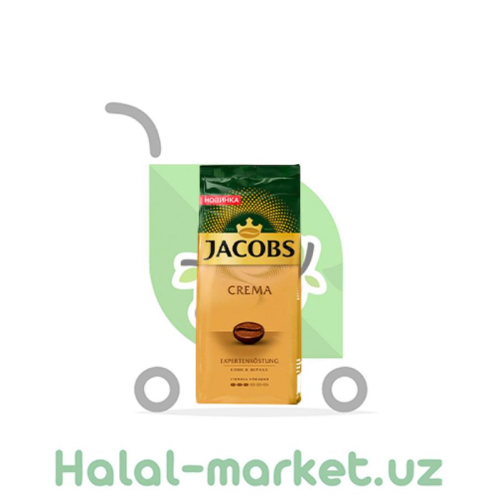 Кофе JACOBS Crema в зернах 230гр