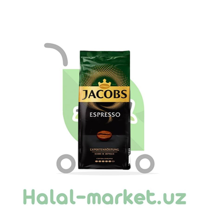 Кофе JACOBS Espresso в зернах 230гр