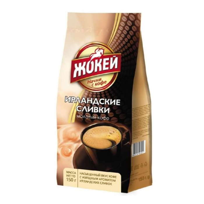 Кофе ЖОКЕЙ Ирландские сливки 150гр м/у