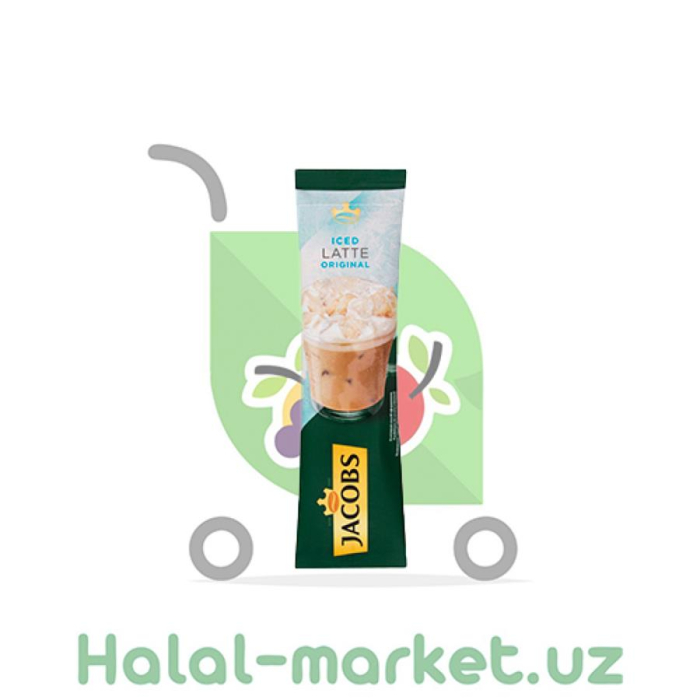 Кофе JACOBS ICED LATTE ORIGINAL 21.5гр