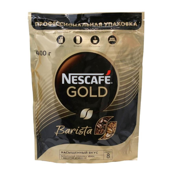 Кофе NESCAFE GOLD BARISTA м/у 400гр