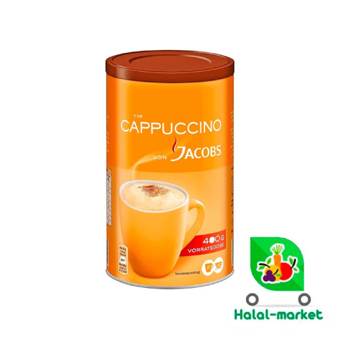 Кофе Jacobs Cappuccino ж/б 400г