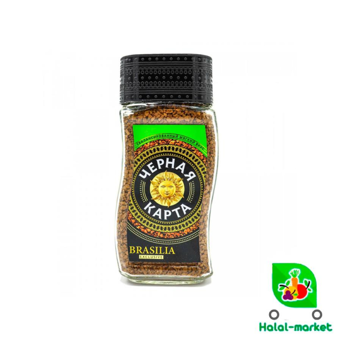 Кофе ЧЕРНАЯ КАРТА 190гр
