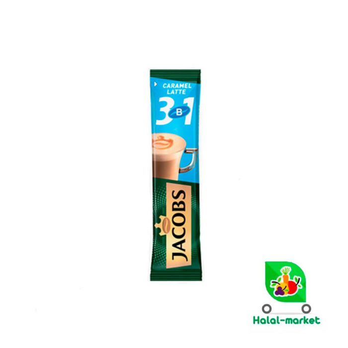 Кофе JACOBS KARAMEL LATTE 12.3гр