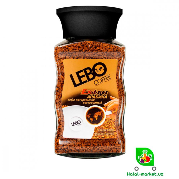 Кофе LEBO Extra Арабика 100гр ст/б