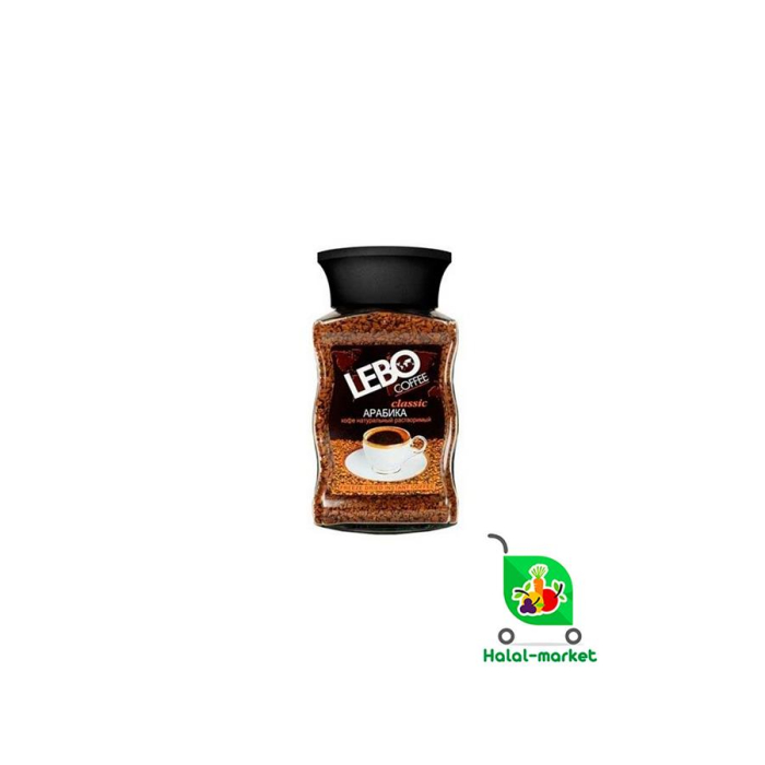 Кофе Lebo Классик Арабика 100гр ст/б