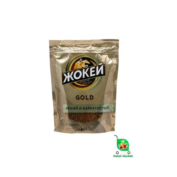 Кофе ЖОКЕЙ Gold Яркий и Бархатистый 150гр