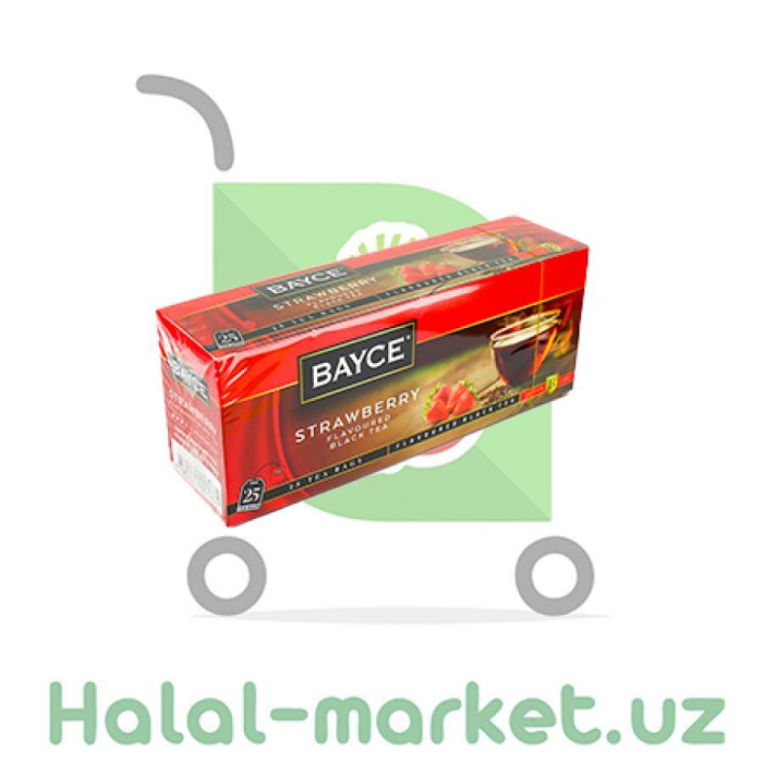 Чай черный BAYCE Клубника 25пак