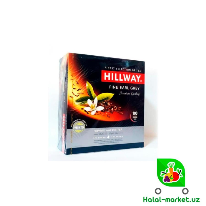 Чай Чёрный HILLWAY Earl Grey 25 bags