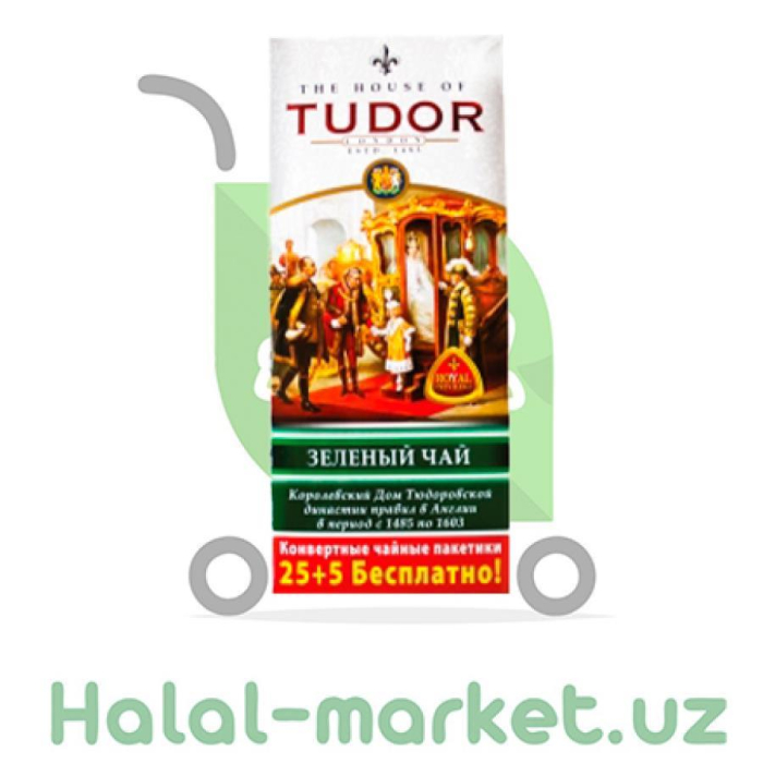 Чай зеленый TUDOR 25+5 bags