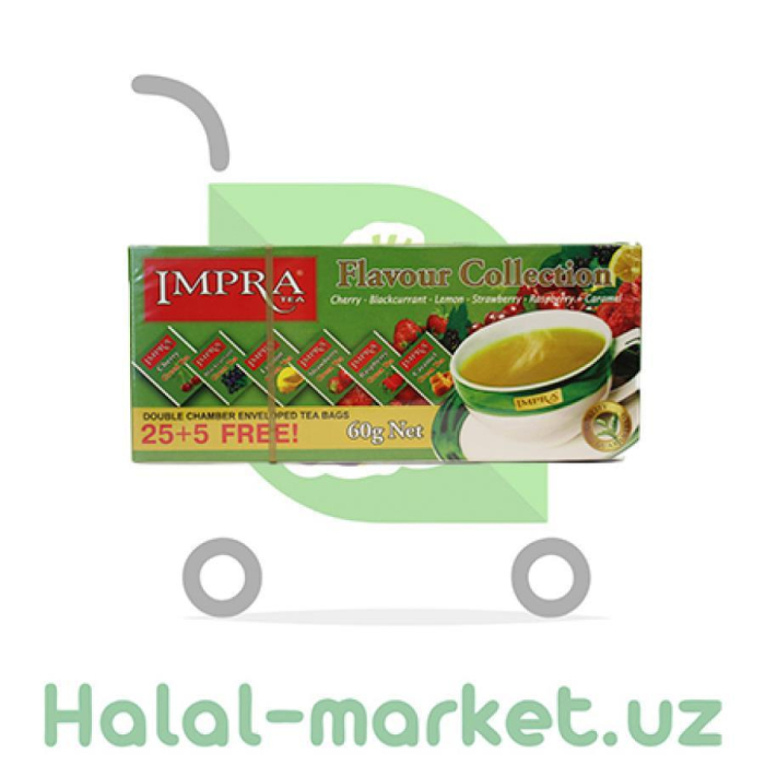 Чай зеленый IMPRA со вкусом Мультифрукт 30пак