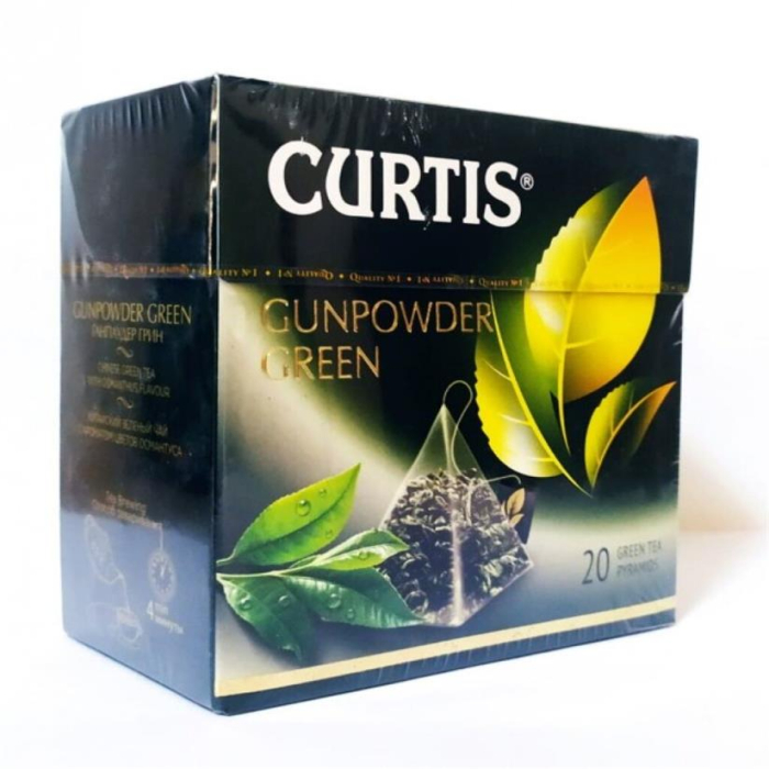 Чай зеленый CURTIS Ганпаудер Грин 20пир