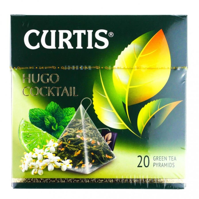 Чай зеленый CURTIS Хуго Коктейль 20пир