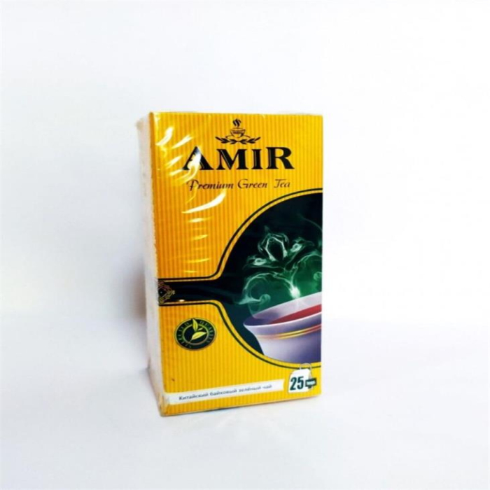 Чай зеленый AMIR пакетики 25гр