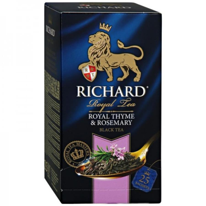 Чай RICHARD TEA ROYAL THYME ROSEMARY 25пак