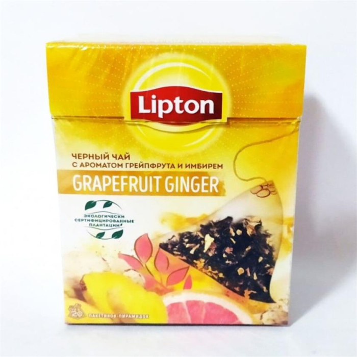 Чай LIPTON Грейпфрута и имбиря 20пак