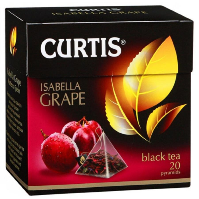 Чай черный CURTIS Изабелла Грейп 20пир