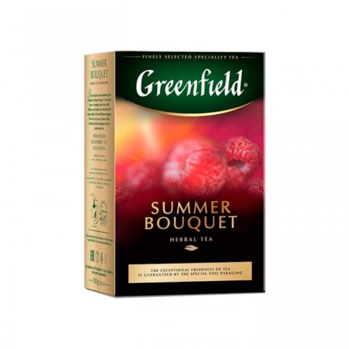 Чай GREENFIELD tea 100гр summer bouquet