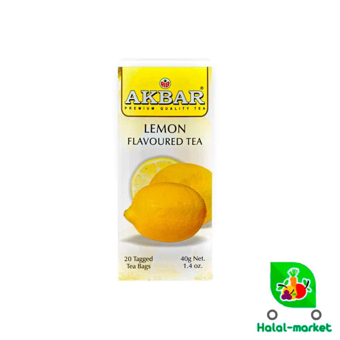 Чай AKBAR LEMON 20пак