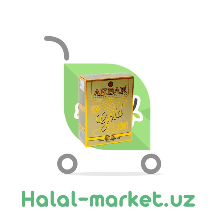 Чай AKBAR GOLD 100пак