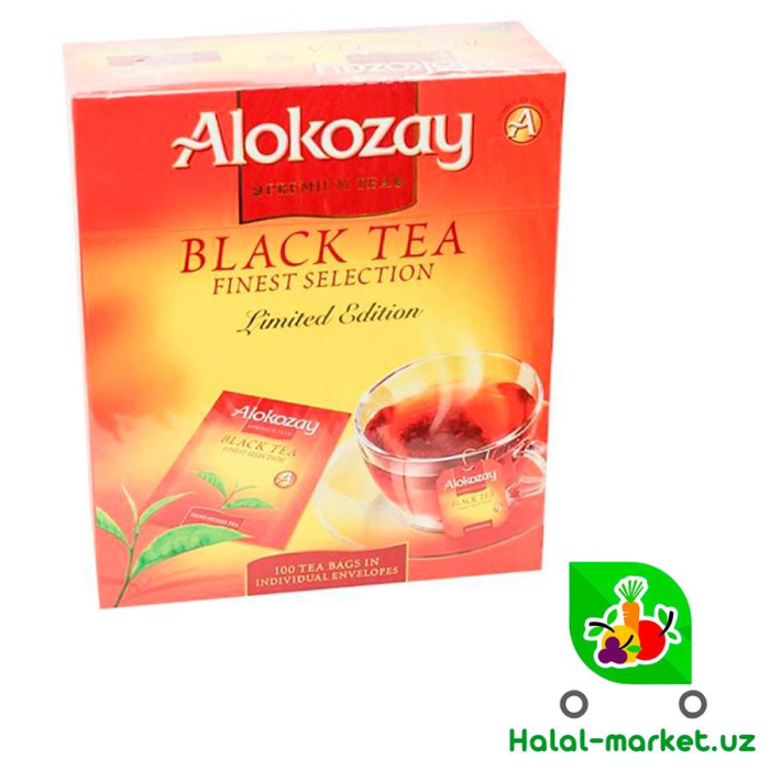 Чай черный ALOKOZAY Black Tea 100пак