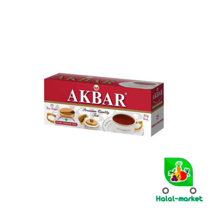 Чай AKBAR Яблоко 20пак