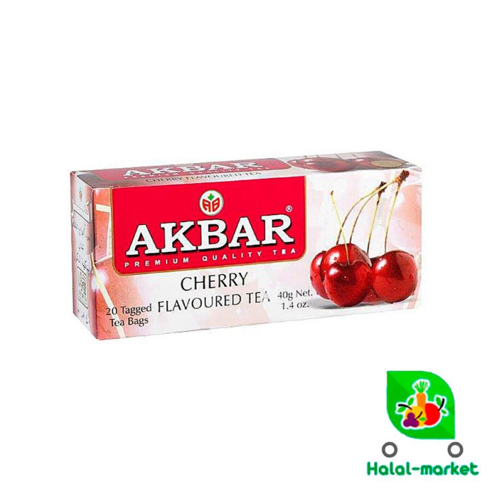 Чай AKBAR Вишня 20пак
