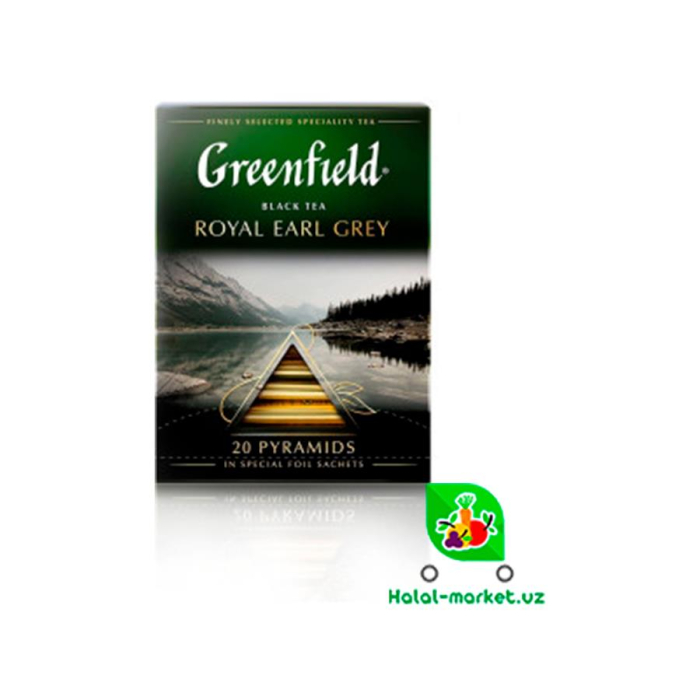 Чай черный GREENFIELD Royal Earl Grey 20bags