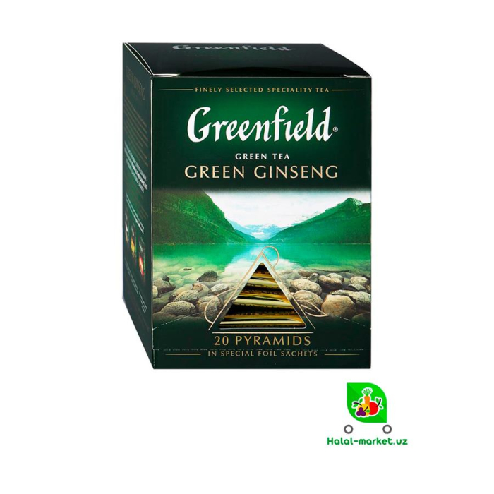 Чай GREENFIELD Green Gingseng 20bags