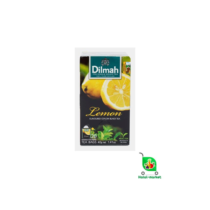 Чай DILMAH в Пакетиках Лимон 20шт