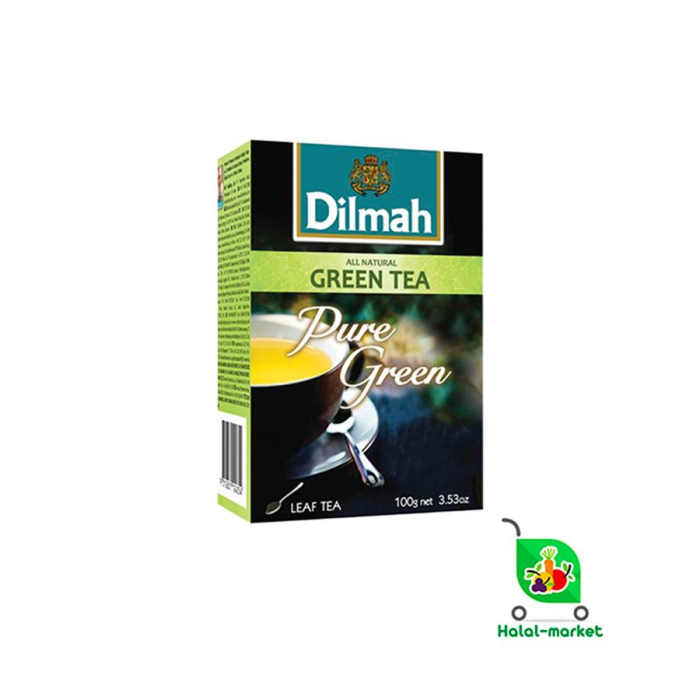 Чай DILMAH Зелёный Крупнолистовой 100гр