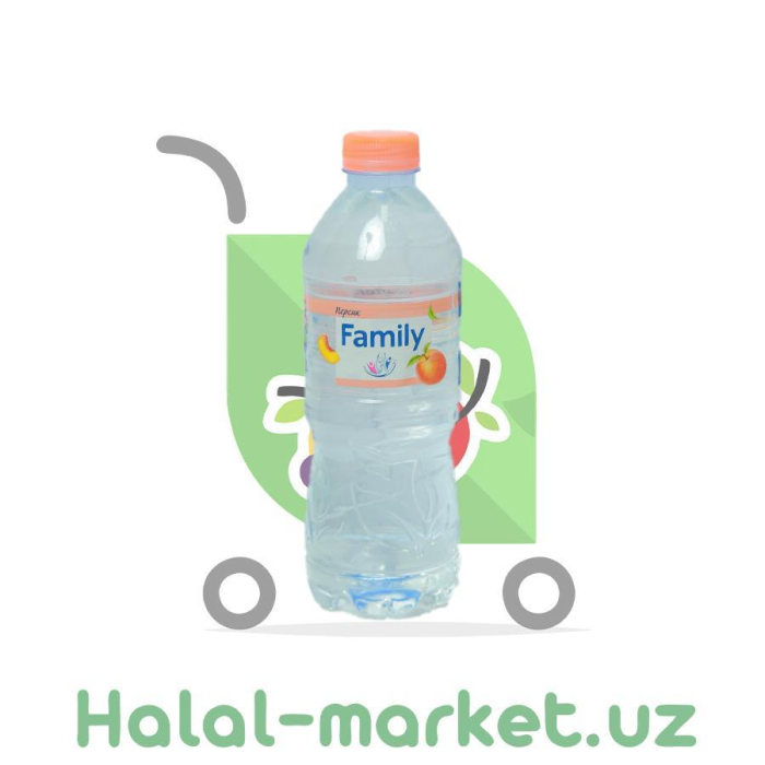 Вода FAMILY Персик 0.5л