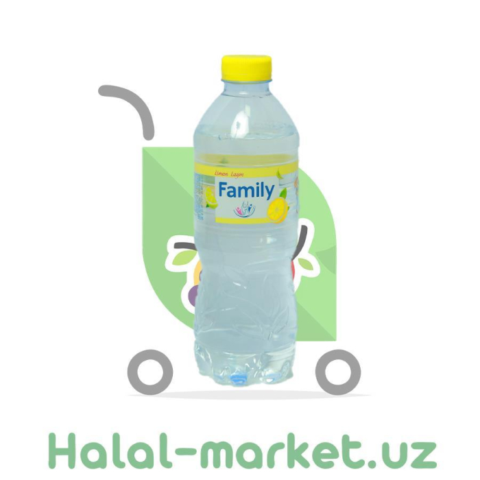 Вода FAMILY Лайм,Лимон 0.5л