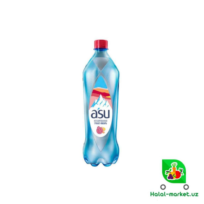 Вода б/газ ASU Гранат-Имбирь 0,5мл