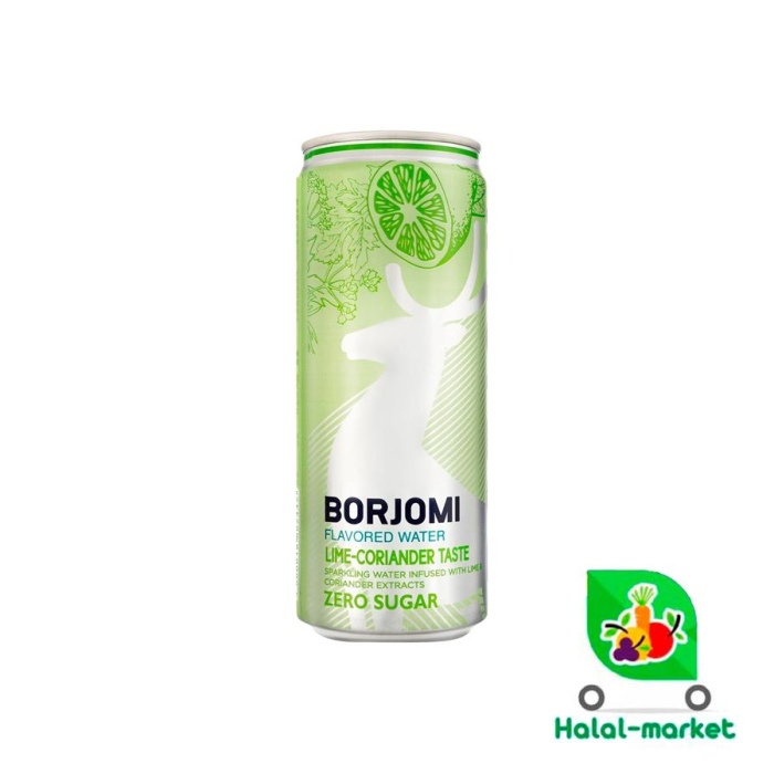 Вода BORJOMI Lime Coriander Taste 0,33л ж/б