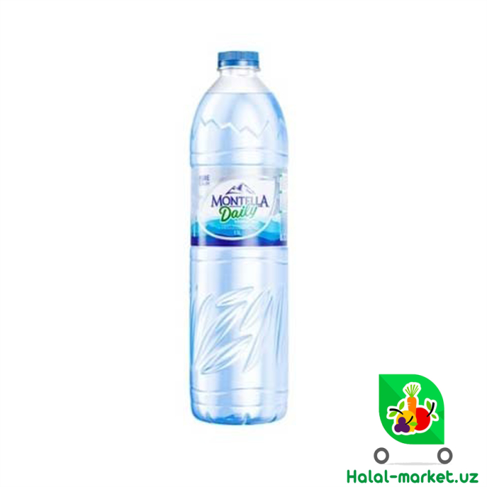 Негазированная вода Montella Daily 1л