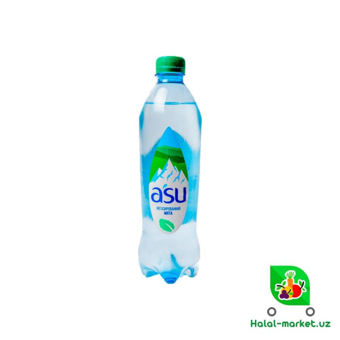 Вода б/газ ASU Мята 0,5мл