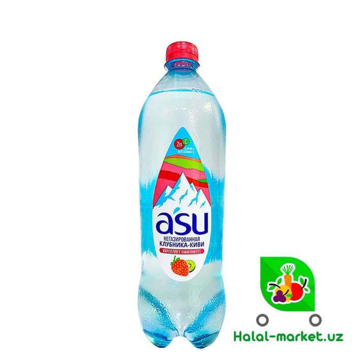Вода б/газ ASU Клубника-Киви 1л