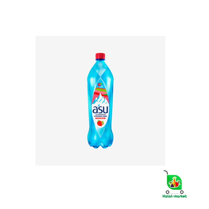 Вода ASU газ Клубника,Киви 1л
