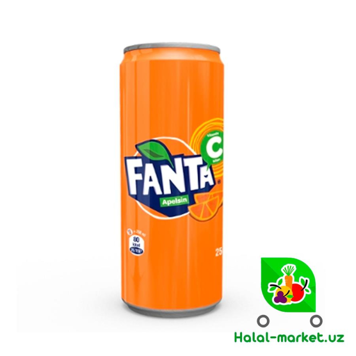 Напиток FANTA 250мл ж/б