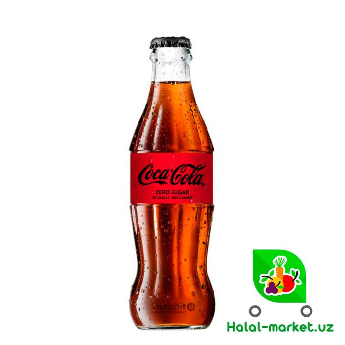 Напиток COCA COLA б/сахара 250мл с/б