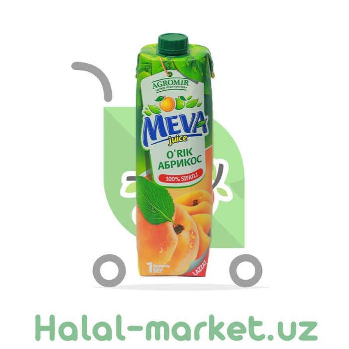 Сок Meva Абрикос 1л