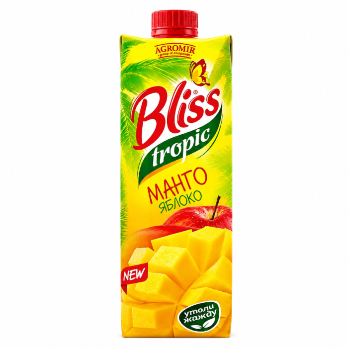 Сок BLISS-TROPIC Манго,Яблоко 1л