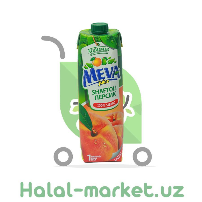 Сок MEVA Персик 1л