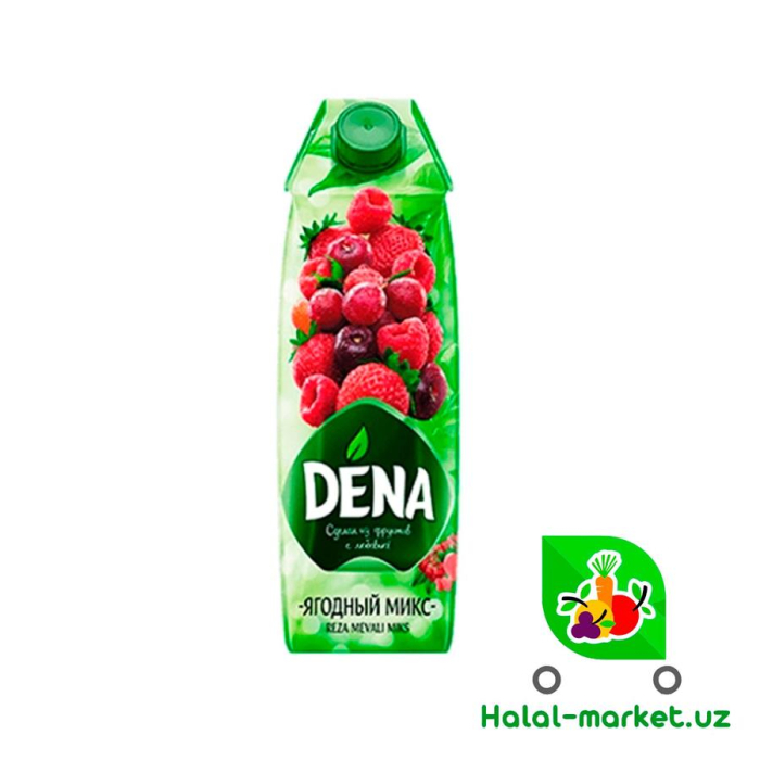 Сок DENA Ягодный Микс 1л