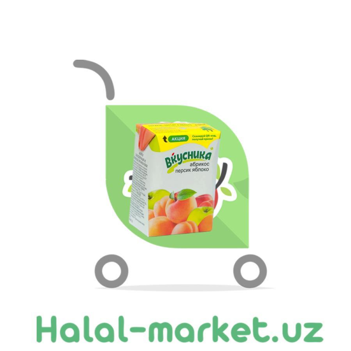 Сок ВКУСНИКА Абрикос,Персик,Яблоко 950мл