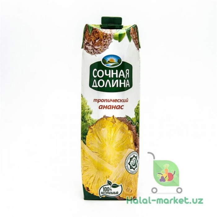 Сок СОЧНАЯ ДОЛИНА Ананас 1л