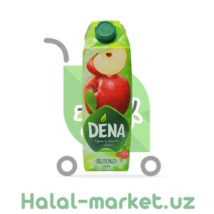 Сок DENA Красная Яблоко 1л