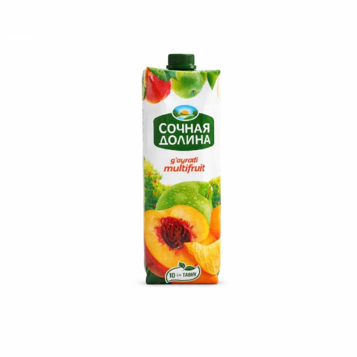 Сок СОЧНАЯ ДОЛИНА Мультифрукт 1л